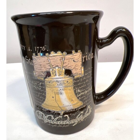 Philadelphia Independence Hall & Liberty Bell Souvenir Mug - Picture 1 of 5